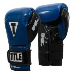 TITLE Boxing Gel Glory Super Bag Gloves 2.0 -Top Boxing Store GGASBG2 BL BK 002