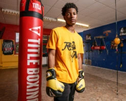 TITLE Boxing Gel Suspense V2T Training Gloves -Top Boxing Store GSTGEV2TYEBK 2