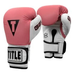 TITLE Boxing Gel World Bag Gloves -Top Boxing Store GTWBG PK WH 002