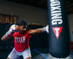 TITLE Boxing Gel World V2T Limited Edition Autism Awareness Bag Gloves -Top Boxing Store GTWBGLE2 3