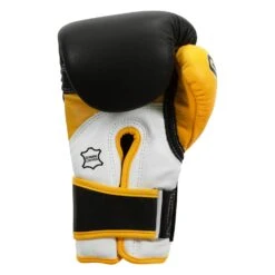 TITLE Boxing Gel World V2T Bag Gloves -Top Boxing Store GTWBGV2T BK YE 04
