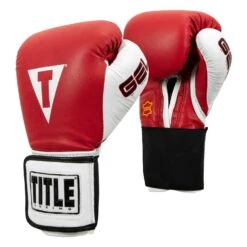 TITLE Boxing Gel World Elastic Training Gloves -Top Boxing Store GTWGE RD 02