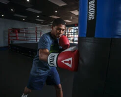 TITLE Boxing Gel World Elastic Training Gloves -Top Boxing Store GTWGERD 1