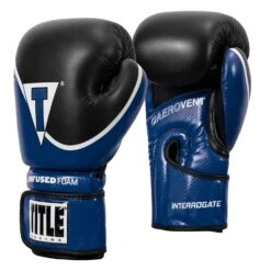 TITLE Boxing Infused Foam Interrogate Training Gloves 2.0 -Top Boxing Store IFAITG2 BL BK 2