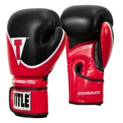 TITLE Boxing Infused Foam Interrogate Training Gloves 2.0 -Top Boxing Store IFAITG2 RD BK 2