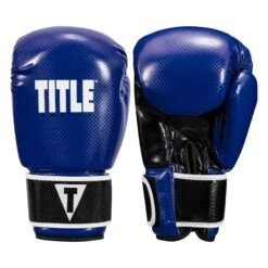 TITLE Boxing Instinct Fitness Bag Gloves -Top Boxing Store IFBG BL BK 1