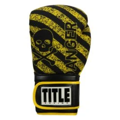 TITLE Boxing Infused Foam Danger Bag Gloves -Top Boxing Store IFSDBG BK YE 3