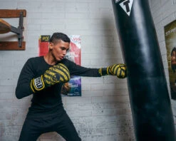 TITLE Boxing Infused Foam Danger Bag Gloves -Top Boxing Store IFSDBGYE 1