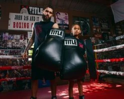 TITLE Boxing Jumbo Boxing Gloves 2.0 -Top Boxing Store JBG2BK 2