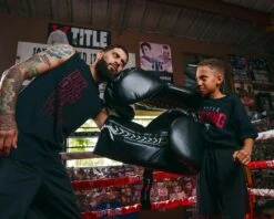 TITLE Boxing Jumbo Boxing Gloves 2.0 -Top Boxing Store JBG2BK 3