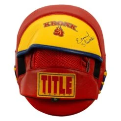 Emanuel Steward's KRONK Boxing Gym Leather Punch Mitts -Top Boxing Store KNKPM 3