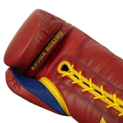 KRONK Boxing Gym Lace-Up Training Gloves 14 KRONK Boxing Gym Lace-Up Training Gloves -Top Boxing Store KNKSG RD GD 6