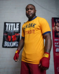 TITLE Boxing Legacy KRONK Detroit Tee -Top Boxing Store KNKTS4GD 1