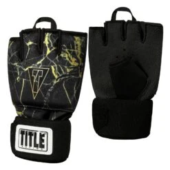 TITLE Boxing Defender Sublimated Glove Wraps -Top Boxing Store KSGW BK GD 2