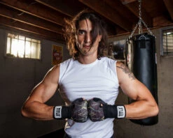 TITLE Boxing Defender Sublimated Glove Wraps -Top Boxing Store KSGWBKGD 2