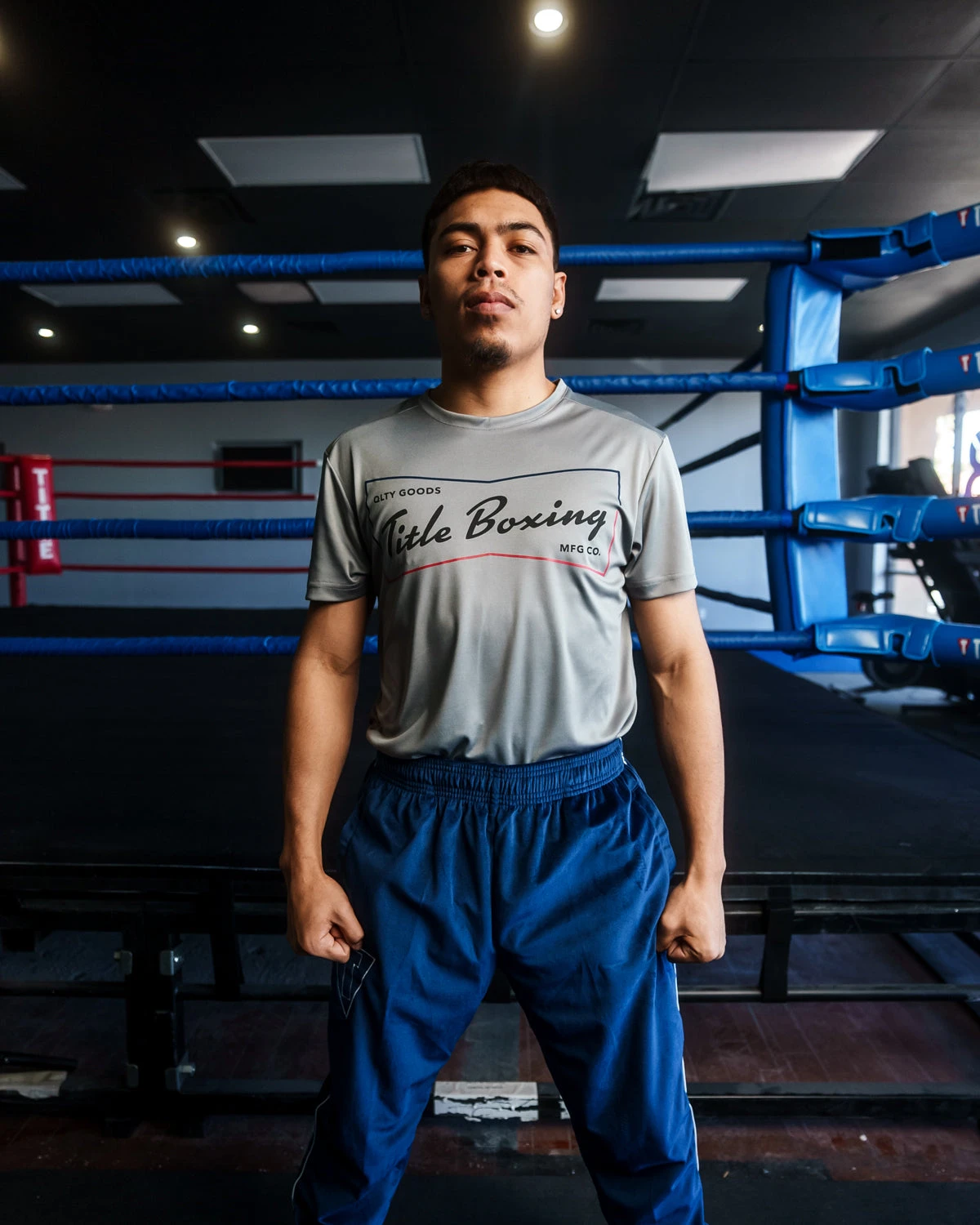 TITLE Boxing Qlty Goods Wicking Tee 2 TITLE Boxing Qlty Goods Wicking Tee - Image 2