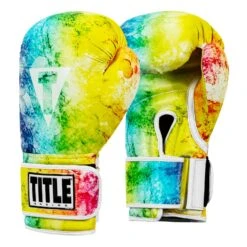 TITLE Boxing Limited Edition Tie Dye Bag Gloves -Top Boxing Store LETDBG RBW 2