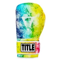 TITLE Boxing Limited Edition Tie Dye Bag Gloves -Top Boxing Store LETDBG RBW 3