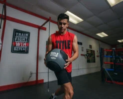 TITLE Boxing Rubber Medicine Balls -Top Boxing Store MBR2GR 1