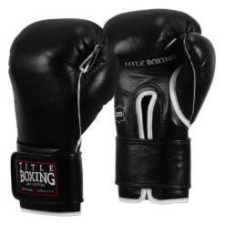 TITLE Boxing Old School Leather Bag Gloves 2.0 19 TITLE Boxing Old School Leather Bag Gloves 2.0 -Top Boxing Store OSLBG2 BK 02