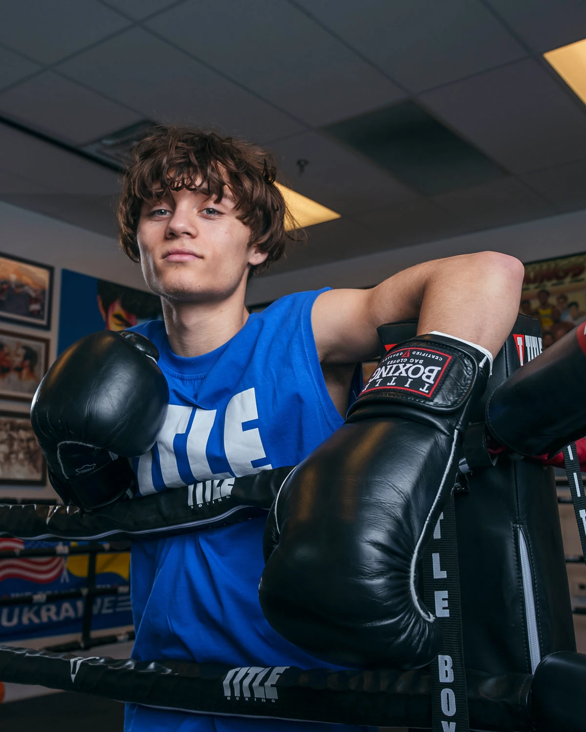 TITLE Boxing Old School Leather Bag Gloves 2.0 2 TITLE Boxing Old School Leather Bag Gloves 2.0 - Image 2