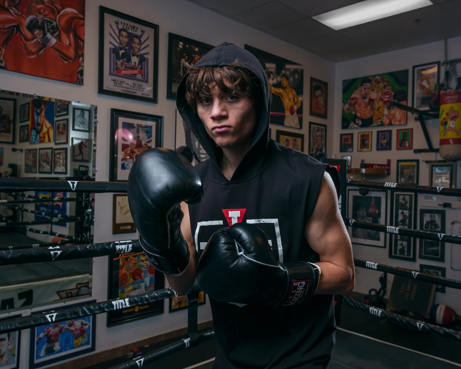 TITLE Boxing Old School Leather Bag Gloves 2.0 9 TITLE Boxing Old School Leather Bag Gloves 2.0 - Image 9