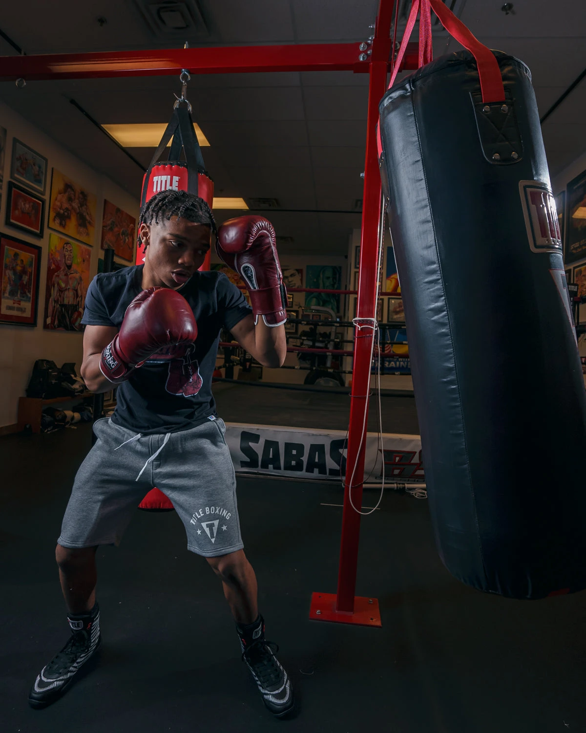 TITLE Boxing Old School Leather Bag Gloves 2.0 17 TITLE Boxing Old School Leather Bag Gloves 2.0 - Image 17