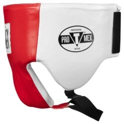 Pro Mex Avanzado No-Foul Protector 2.0 -Top Boxing Store PMPNF2 RD WH 3