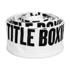 TITLE Boxing Professional Vinyl Zippered Rope Covers -Top Boxing Store PRCPRO3 WH 3