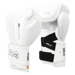 Rival Boxing Intelli-Shock Bag Gloves -Top Boxing Store RB10 WH 2