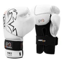 Rival Boxing Ultra Bag Gloves V2 -Top Boxing Store RB1V2 WH 02