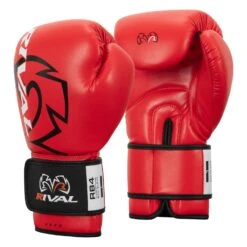 Rival Boxing Bag Gloves -Top Boxing Store RB4 RD 2