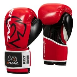 Rival Boxing Fitness Bag Gloves -Top Boxing Store RB7 RD 02