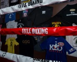 TITLE Boxing Pro Vinyl Zippered Rope Cover (Set Of 4) -Top Boxing Store RCPRO4RD 1