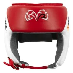 Rival Boxing Amateur Competition Headgear 21 Rival Boxing Amateur Competition Headgear -Top Boxing Store RHGC2 RD WH 2