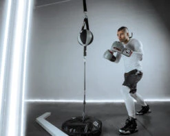 SCYntz Leather Double End Bag -Top Boxing Store SCYDEBGRBK 1