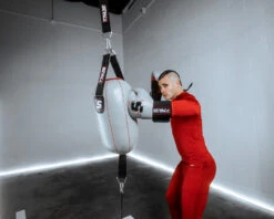 SCYntz Leather Double End Heavy Bag -Top Boxing Store SCYDEBHBGRBK 2