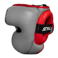 SCYntz Leather Headgear -Top Boxing Store SCYHG GR BK 3