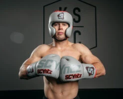 SCYntz Leather Headgear -Top Boxing Store SCYHGGR 1