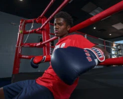 TITLE Boxing Sugar Ray Leonard 1976 Montreal Special Edition Leather Training Gloves 18 TITLE Boxing Sugar Ray Leonard 1976 Montreal Special Edition Leather Training Gloves -Top Boxing Store SRLOTGBLRD 4