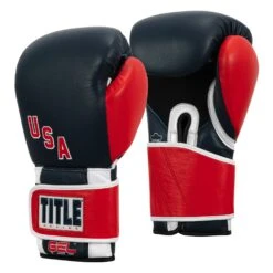 TITLE Boxing Sugar Ray Leonard 1976 Montreal Special Edition Leather Training Gloves 12 TITLE Boxing Sugar Ray Leonard 1976 Montreal Special Edition Leather Training Gloves -Top Boxing Store SRLOTG 2