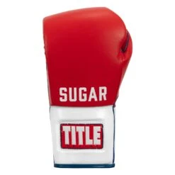 TITLE Boxing Sugar Ray Leonard Signature Leather Sparring Gloves -Top Boxing Store SRLSLSG 3