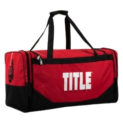 TITLE Boxing Deluxe Gear Bag -Top Boxing Store TBAG45 RD BK 4