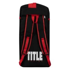 TITLE Boxing Champion Sport Bag/Backpack -Top Boxing Store TBAG46 BK RD 8