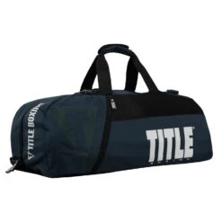 TITLE Boxing Champion Sport Bag/Backpack -Top Boxing Store TBAG46 BL BK 2