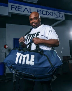 TITLE Boxing Champion Sport Bag/Backpack -Top Boxing Store TBAG46BLBK 1