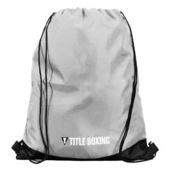 TITLE Boxing Bruiser Gym Sack 24 TITLE Boxing Bruiser Gym Sack -Top Boxing Store TBAG47 GR BK 2