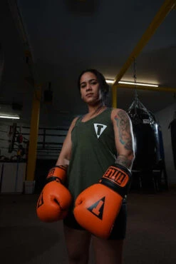 TITLE Boxing Z Supply Pocket Racer Tank -Top Boxing Store TBCWZS1