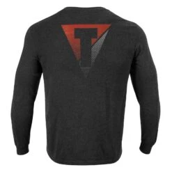 TITLE Boxing Split Label Performance Long Sleeve Tee 8 TITLE Boxing Split Label Performance Long Sleeve Tee -Top Boxing Store TBLS9 BK 2