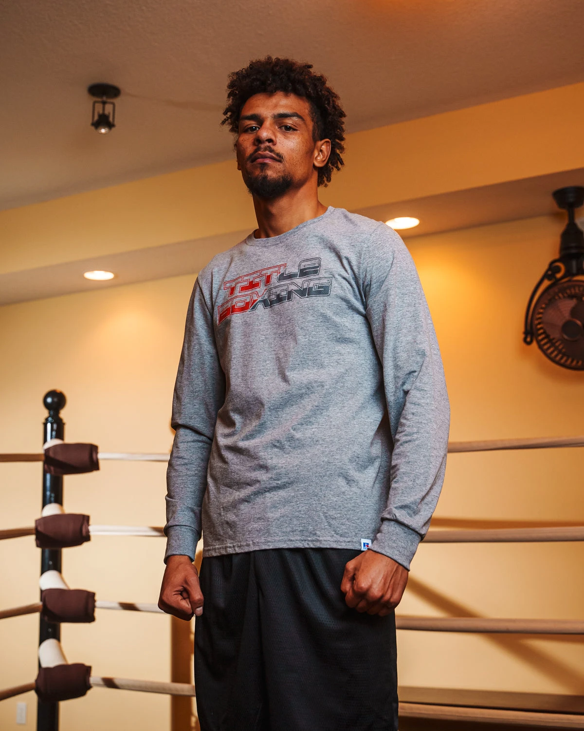TITLE Boxing Split Label Performance Long Sleeve Tee 5 TITLE Boxing Split Label Performance Long Sleeve Tee - Image 5